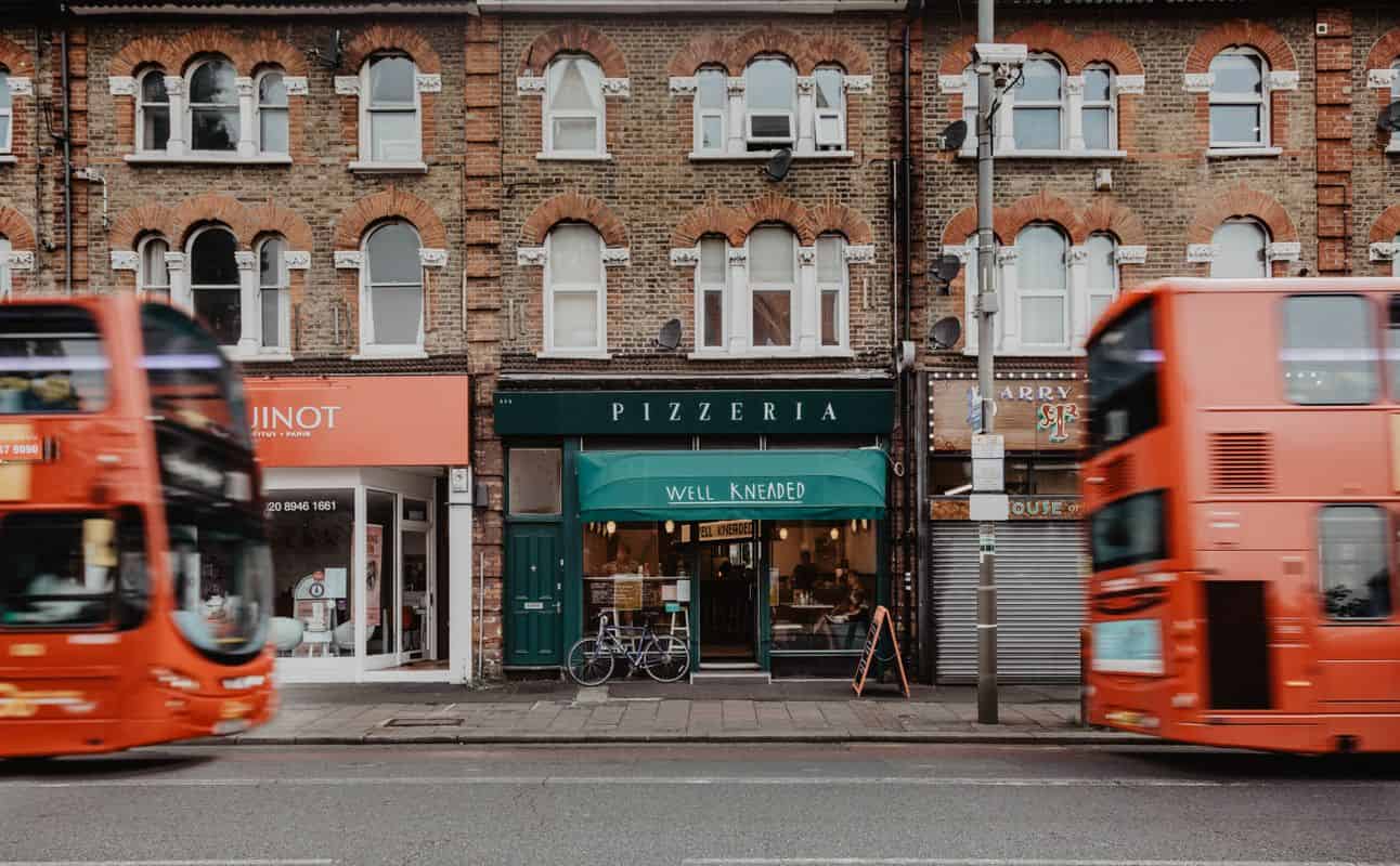 Enjoy Pizza, British, Vegetarian options, Vegan options, Restaurant, Indoor & outdoor seating, Highchairs available, Free wifi, Table service, Beer garden, $$, Families, Groups, Date night and Hidden gems cuisine at Well Kneaded in Earlsfield, London