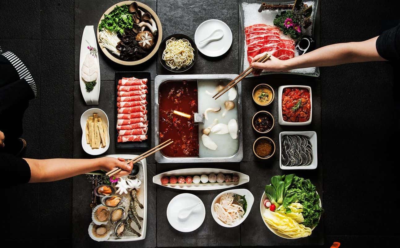 Enjoy Hotpot cuisine at Haidilao Hotpot at The 02 Arena in Greenwich, London