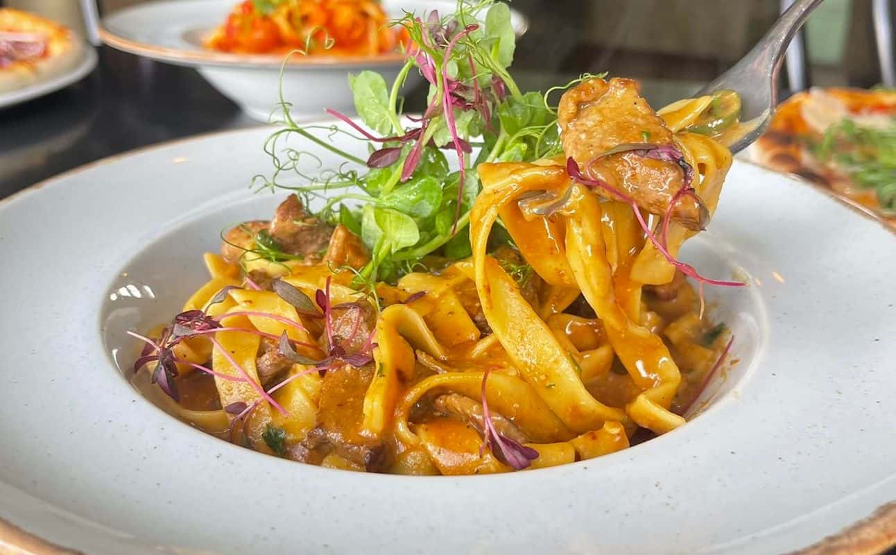 Enjoy Italian, Gluten Free options, Vegan options, Vegetarian options, Restaurant, Highchairs available, Table service, $$, Families and Groups cuisine at Rosa Restaurant Bolton in Westhoughton, Manchester