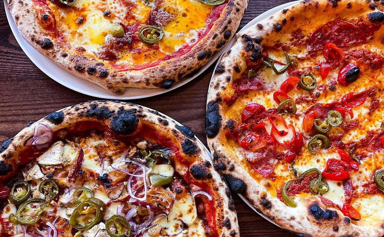 Enjoy Pizza, Pub Food, Vegetarian options, Restaurant, Highchairs available, Free Wifi, $$, Families and Groups cuisine at Beerd in Clifton, Bristol