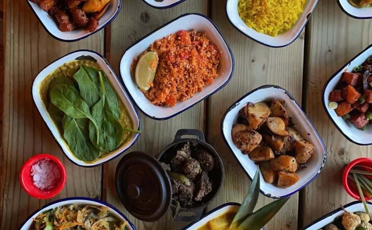 Enjoy Sri Lankan, Gluten Free Options, Vegan Options, Vegetarian options, Restaurant, Late night, Wheelchair accessible, Free Wifi, $$, Groups and Families cuisine at The Coconut Tree - Gloucester Road in Gloucester Road, Bristol