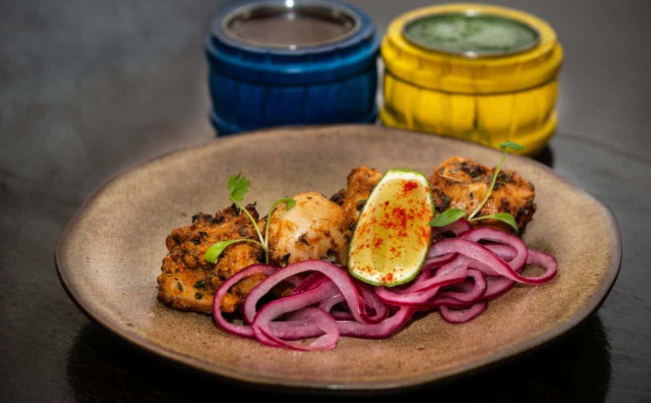 Enjoy Indian, Small Plates, Vegan Options, Vegetarian options, Restaurant, Table service, $$, Groups and Families cuisine at Soho Wala in Soho, London