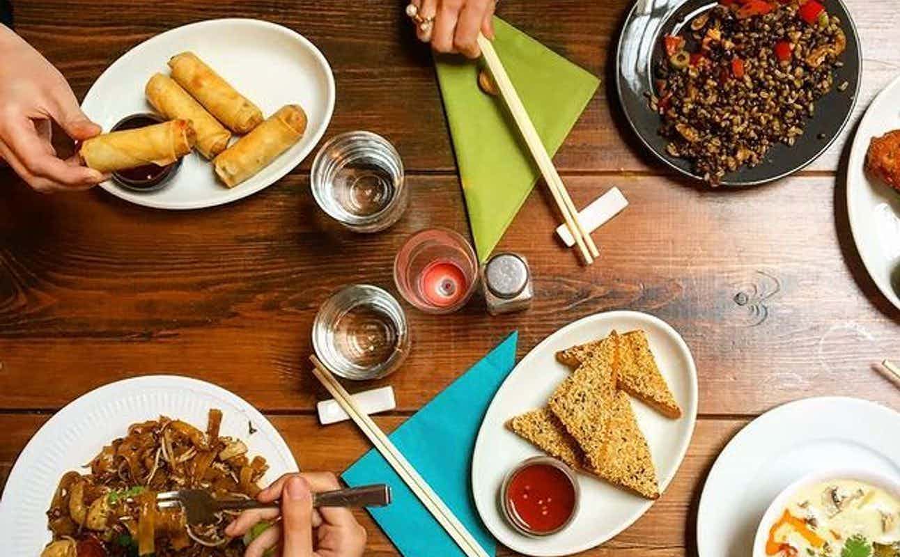 Enjoy Thai, Japanese, Restaurant, $$, Families and Groups cuisine at Ensō in Brick Lane, London