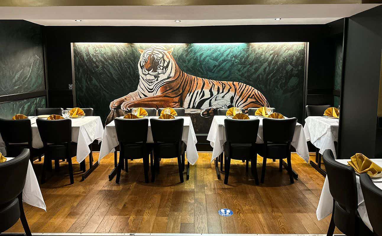 Enjoy Indian, Asian, Vegan Options, Vegetarian options, Restaurant, Late night, Free Wifi, Highchairs available, Wheelchair accessible, Non-smoking, $$, Families and Groups cuisine at The India 2 - Best of the City in Old Street, London