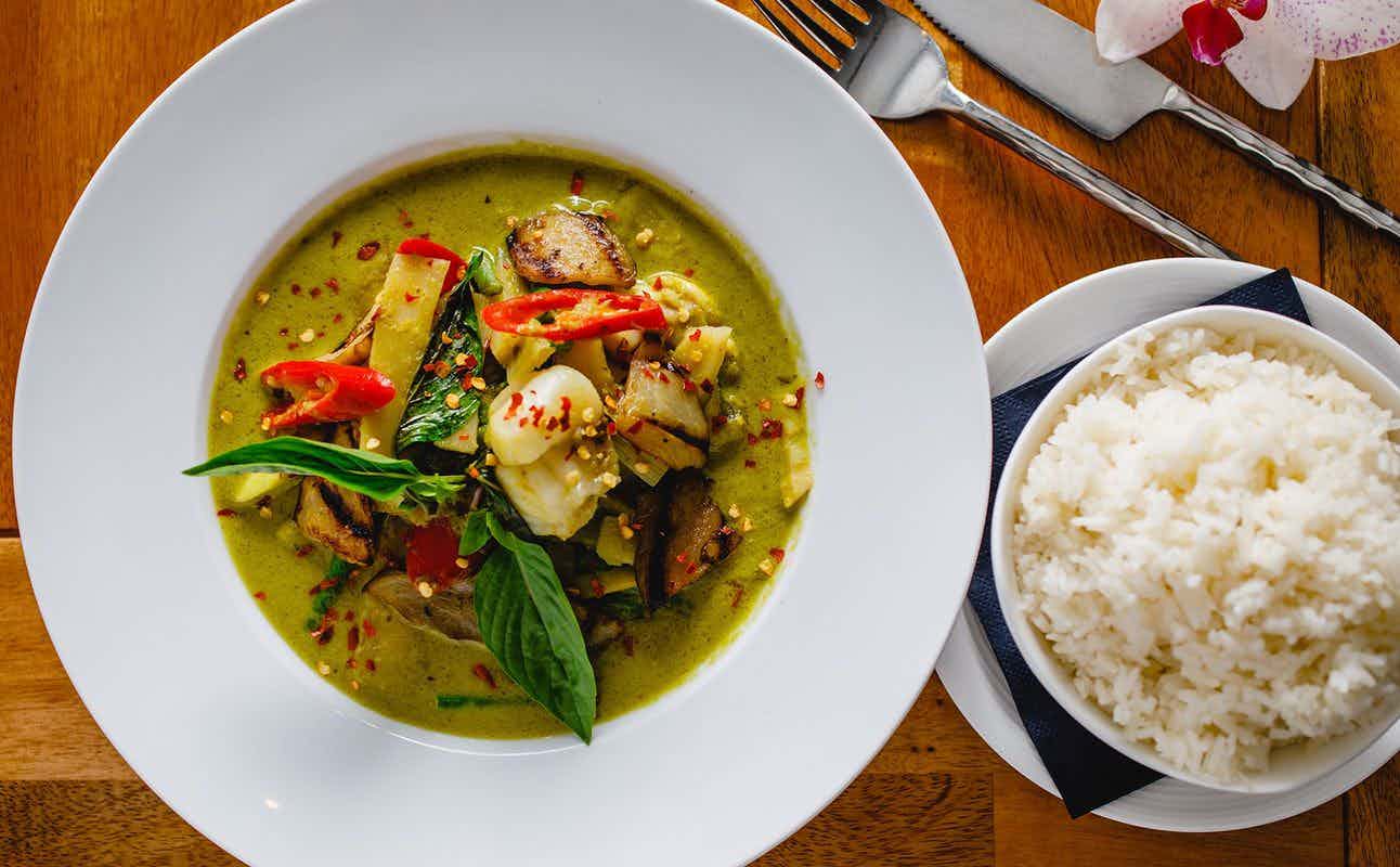 Enjoy Thai, Gluten Free Options, Vegan Options, Vegetarian options, Restaurant, Highchairs available, Wheelchair accessible, Table service, $$, Groups, Families and Business Meetings cuisine at Sabai Sabai Central in Birmingham City Centre, Birmingham