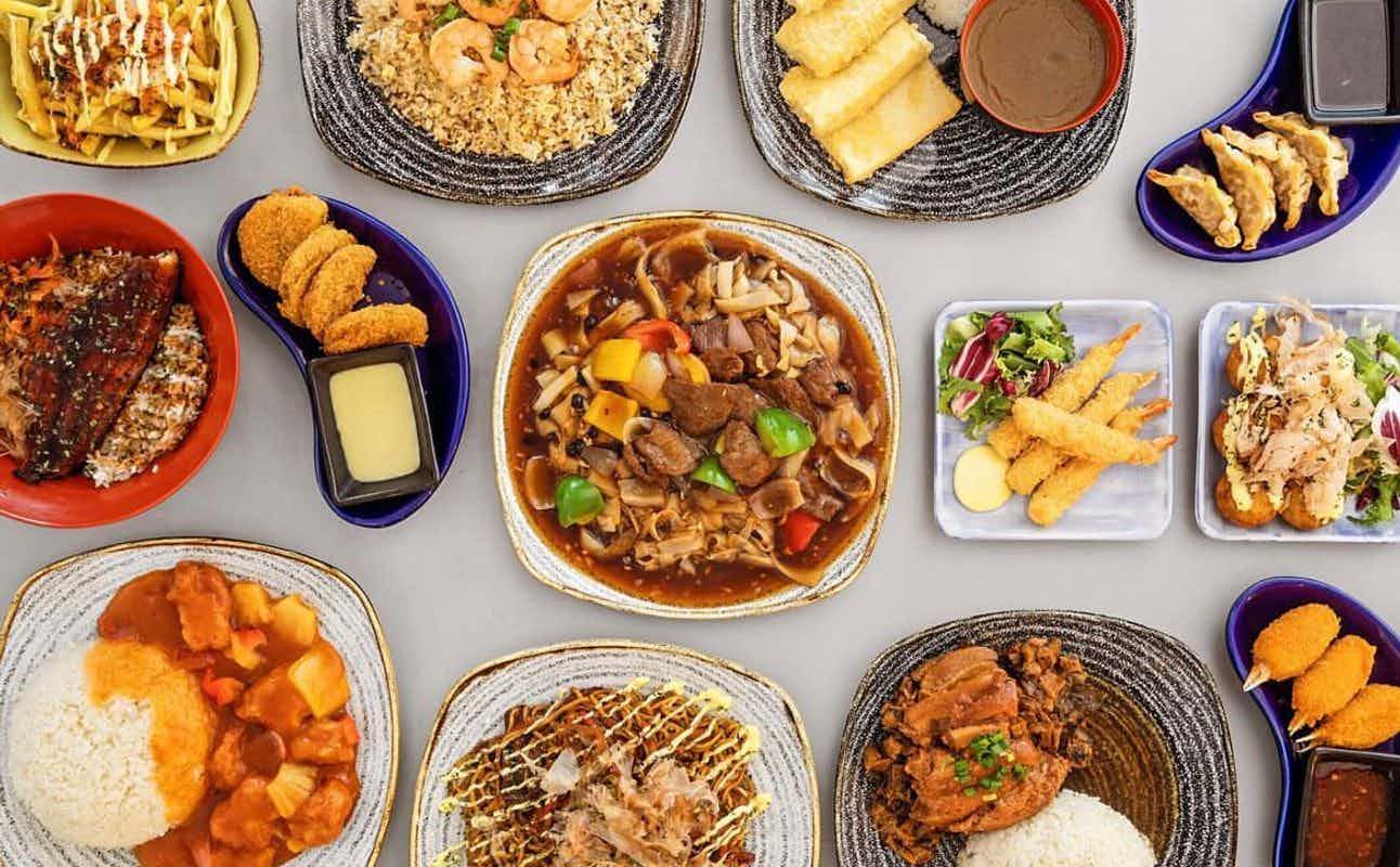 Enjoy Asian, Japanese, Small Plates and Diner cuisine at Beehive Asian Diner in Downend, Bristol