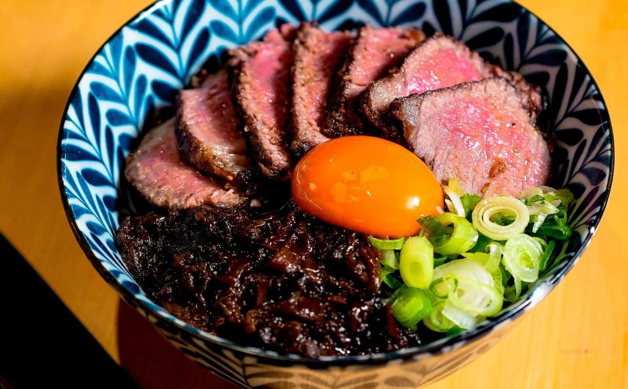 Enjoy Filipino, Japanese, Halal, Vegetarian options, Vegan options, Restaurant, Table service, $$, Groups and Families cuisine at Ramo Camden in Camden, London