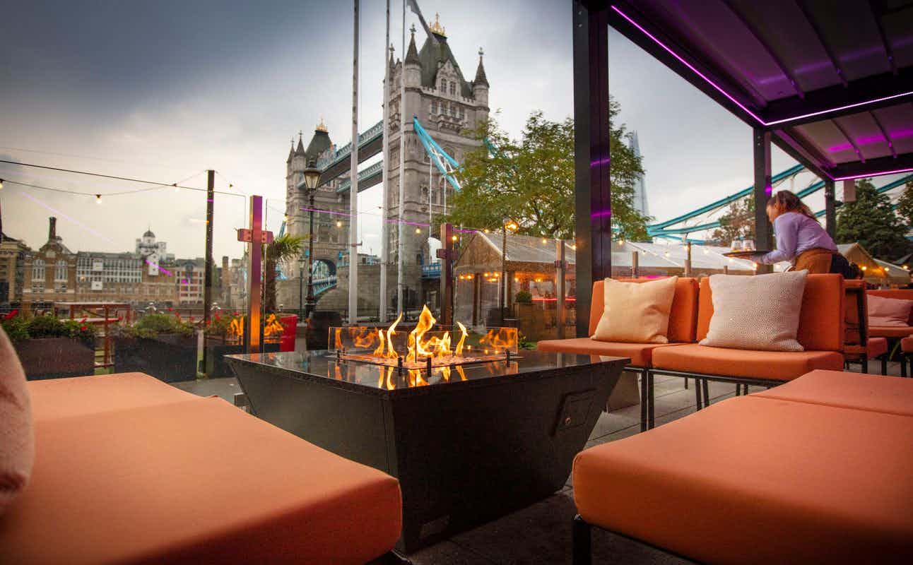 Enjoy British, International, European, Vegetarian options, Vegan Options, Gluten Free Options, Restaurant, Indoor & Outdoor Seating, Highchairs available, Free Wifi, $$, Families and Groups cuisine at Vicinity in Tower Hill, London